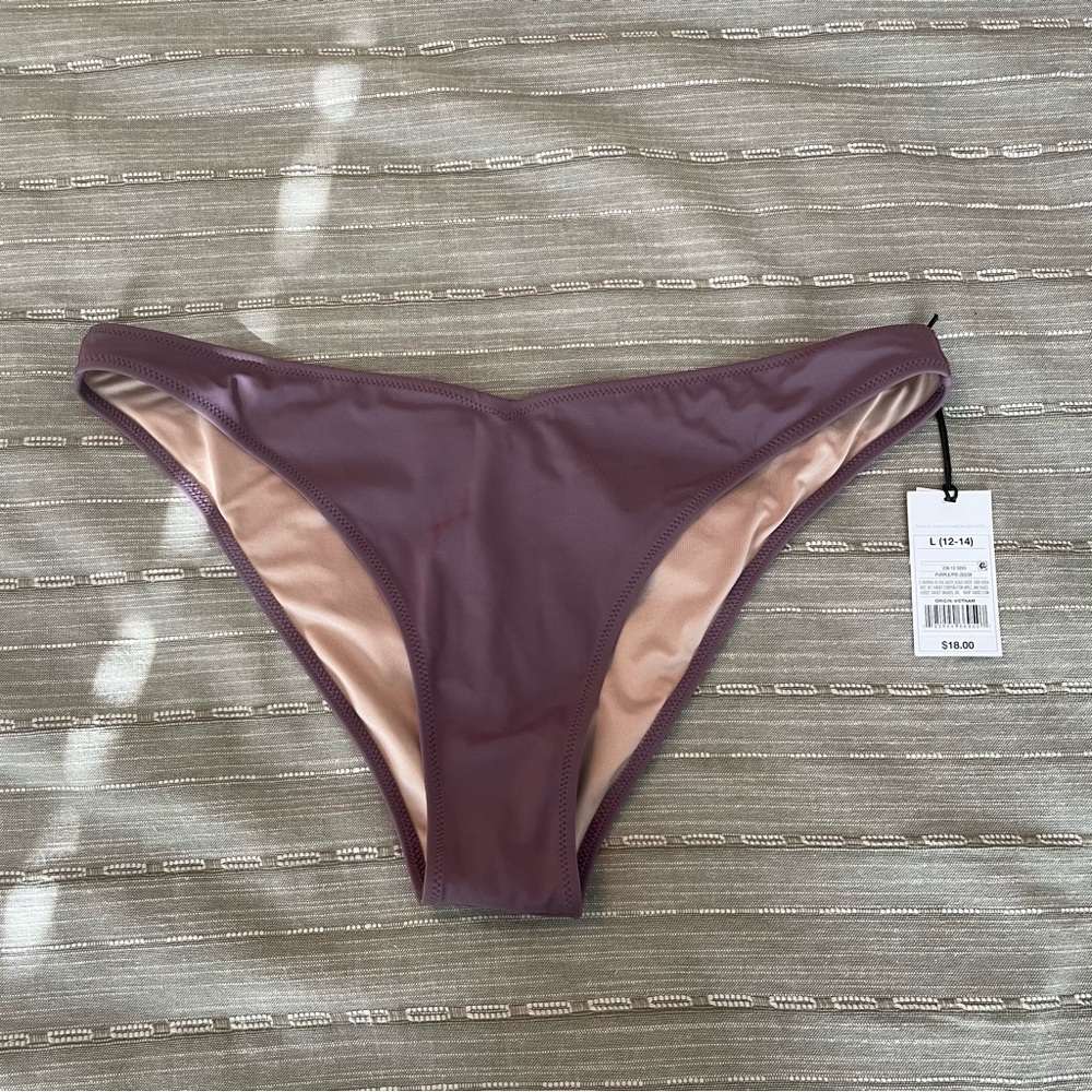 Shade & Shore Lavender Bikini Bottom